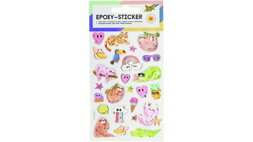 folia Epoxy-Sticker SUMMER 10x15cm