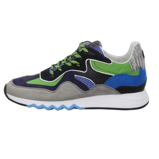 FLORIS VAN BOMMEL Freizeit Schnürer bunt HEREN MOLIERE RZFloris Sport Lime Textil