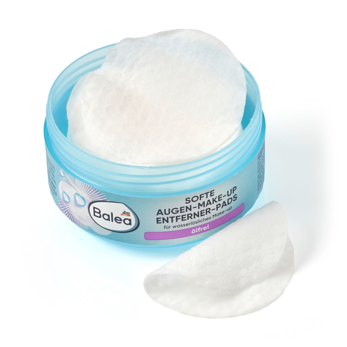 Augen Make-up Entfernerpads ölfrei, 50 St