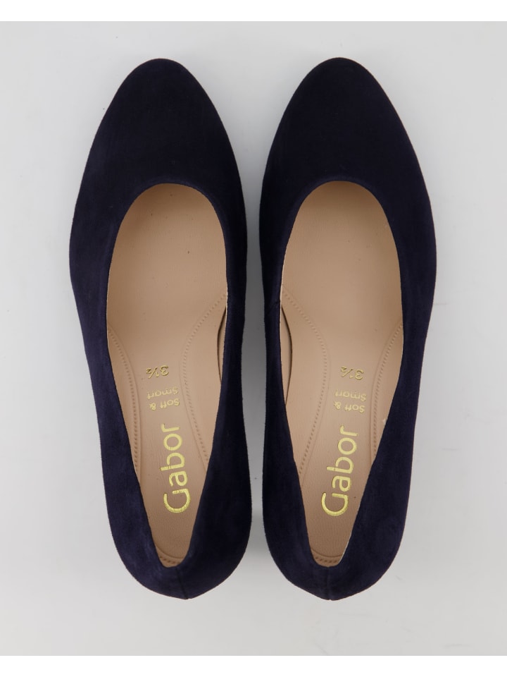 Gabor Klassische Pumps in Blau günstig kaufen