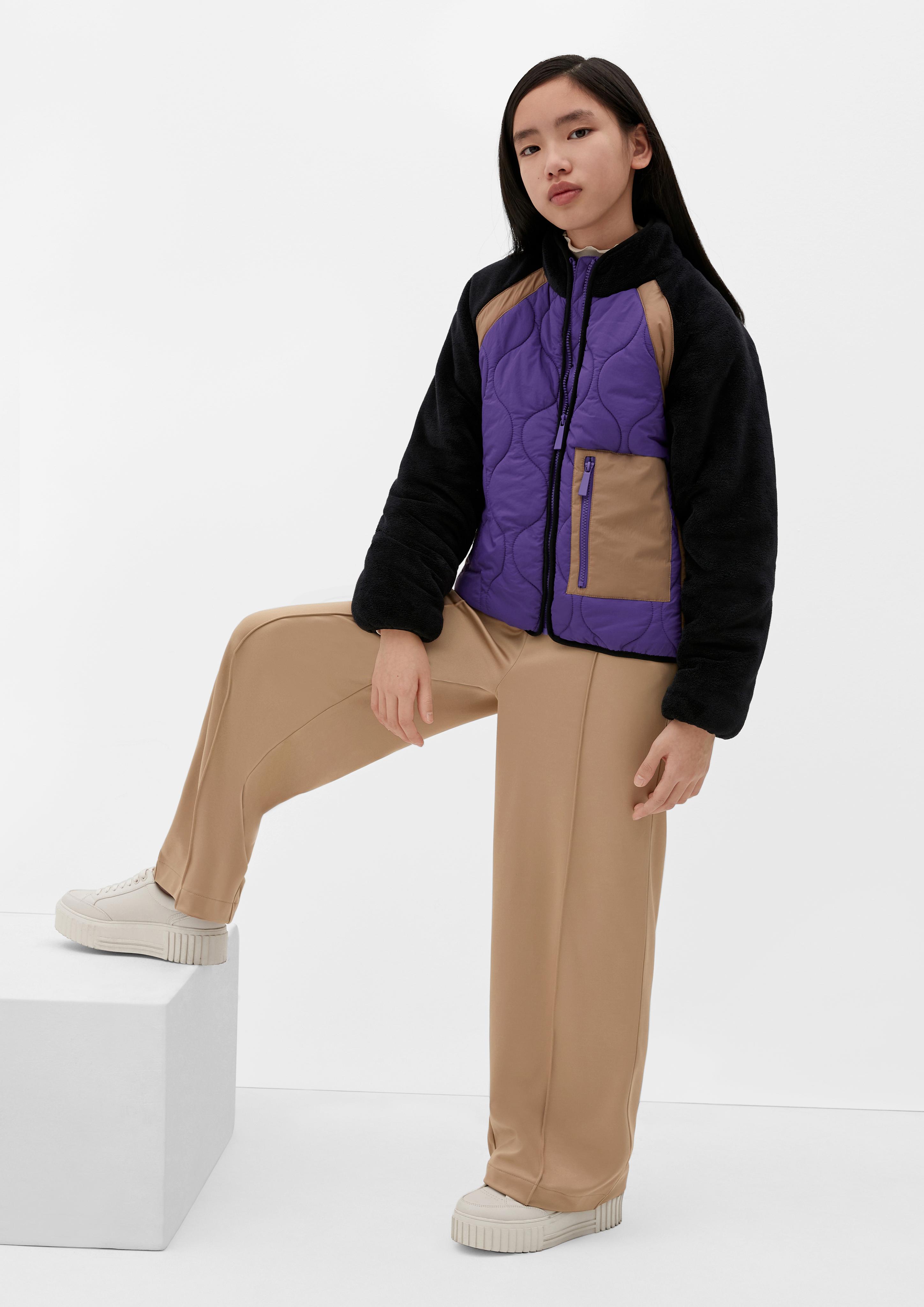 Loose: Jersey-Hose mit Wide Leg  2133993-8466