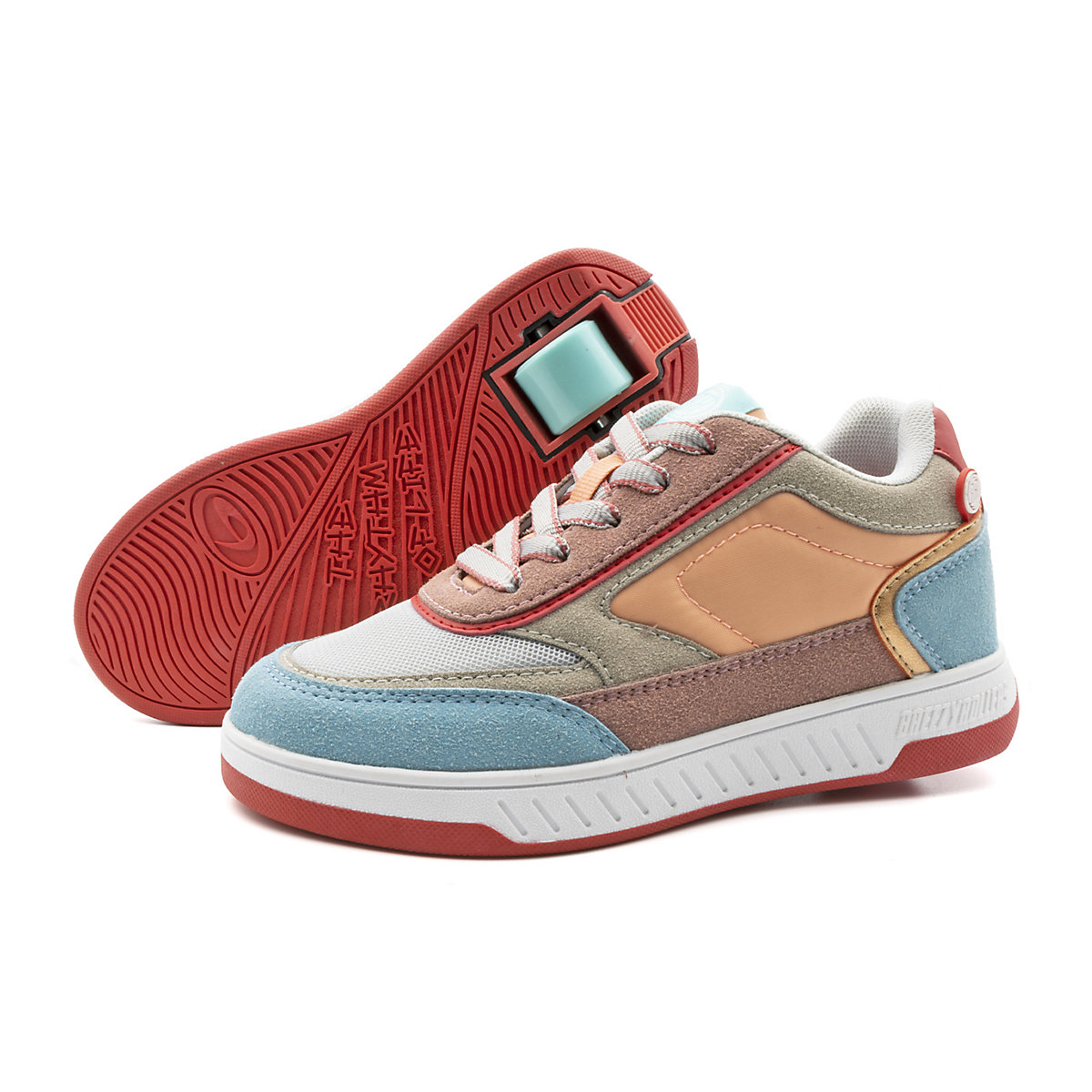 Schuhe mit Rollen 