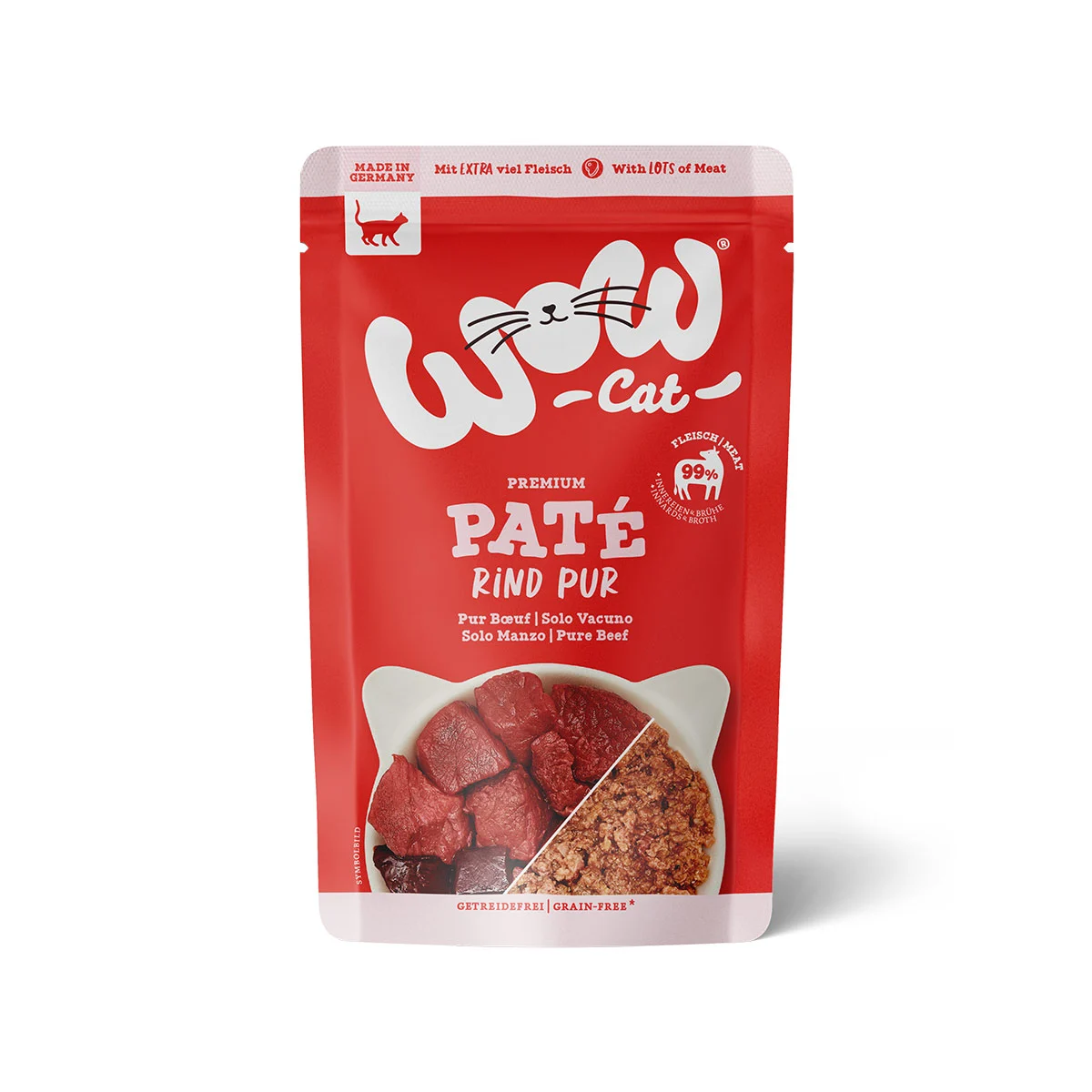 WOW CAT Adult Rind Pur günstig kaufen bei ZooRoyal