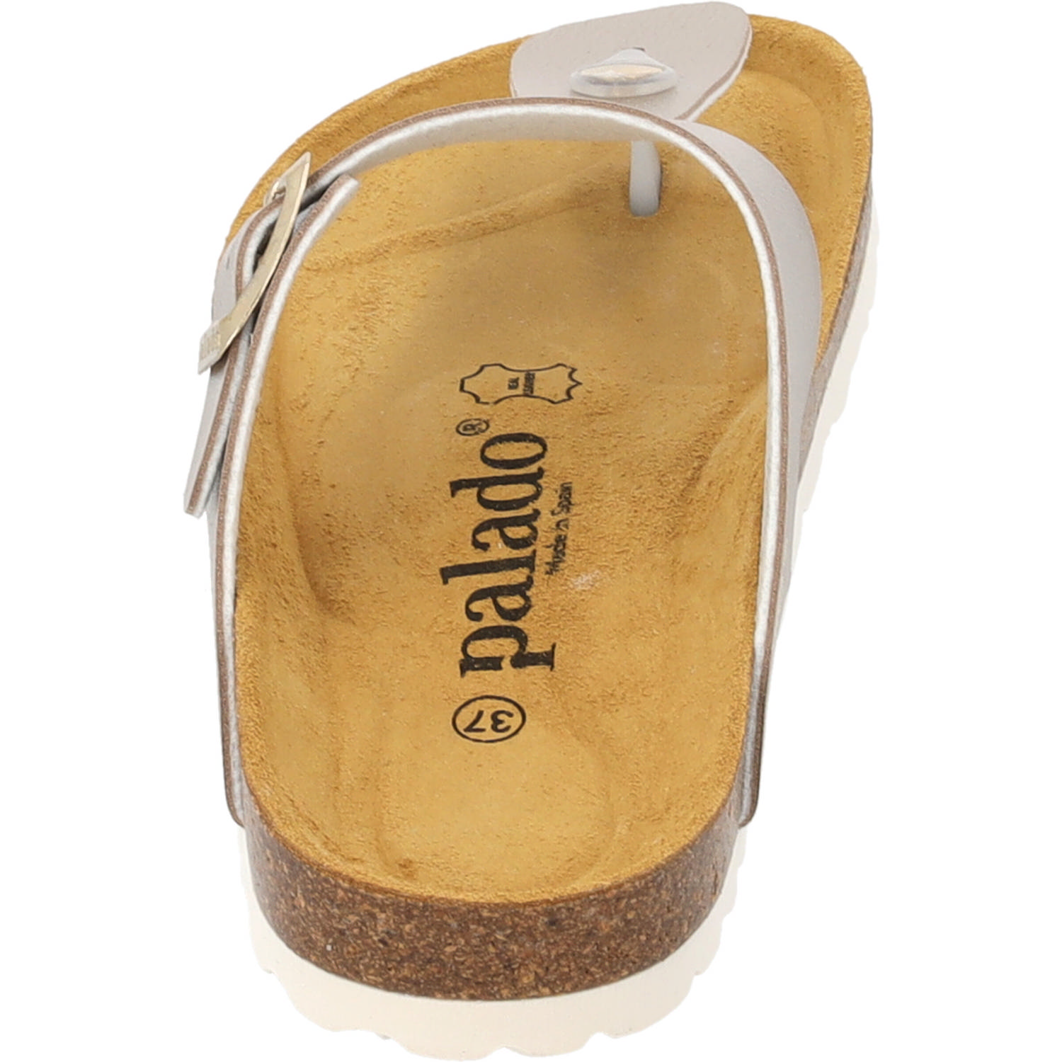 Palado Kos Metallic, Zehentrenner, Damen, Beige