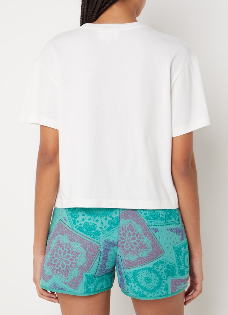 ba&sh Gabano T-shirt with embroidery