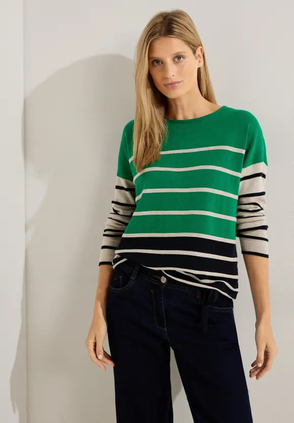CECIL Multicolor Streifenpullover