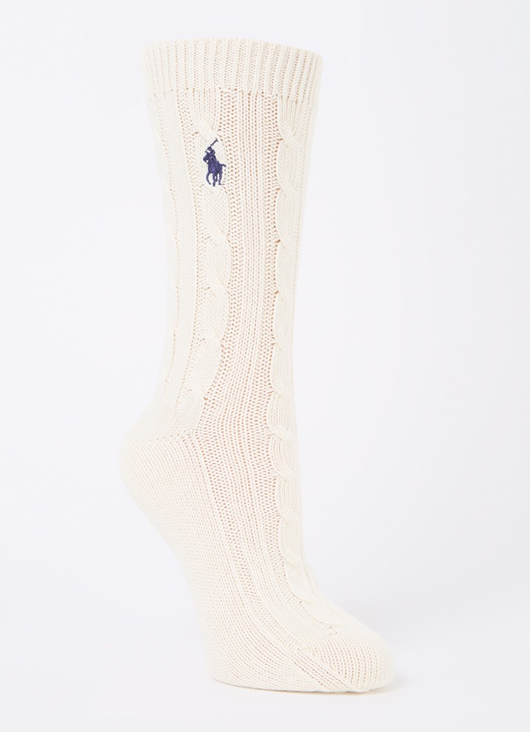 Șosete Ralph Lauren tricotate cu logo
