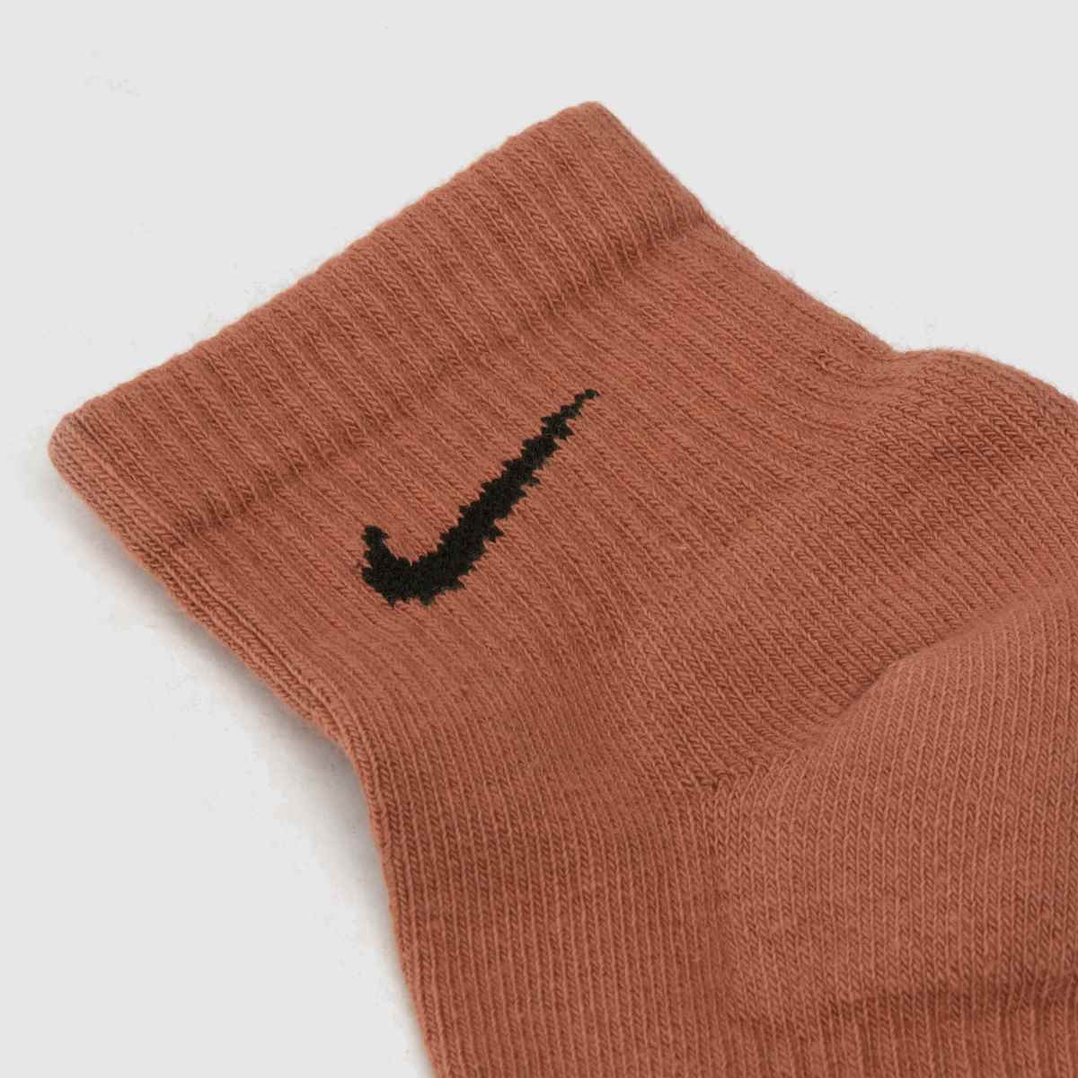 Nike multifärgade vardagsstrumpor med ankelrem, 3-pack