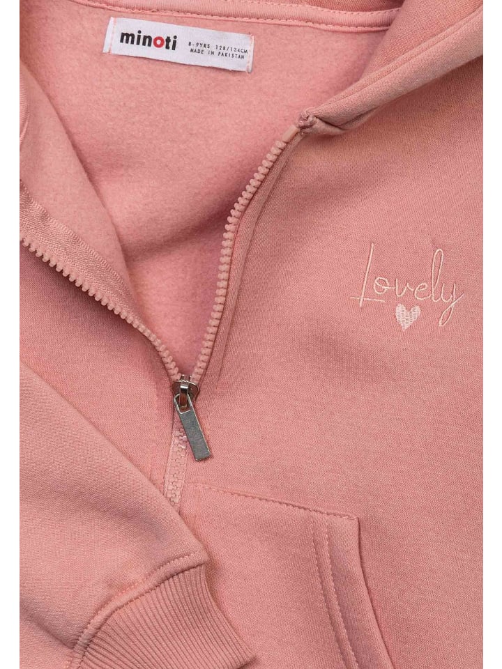 Minoti Sweatjacken 12ZIPEMB 5 in rosa günstig kaufen