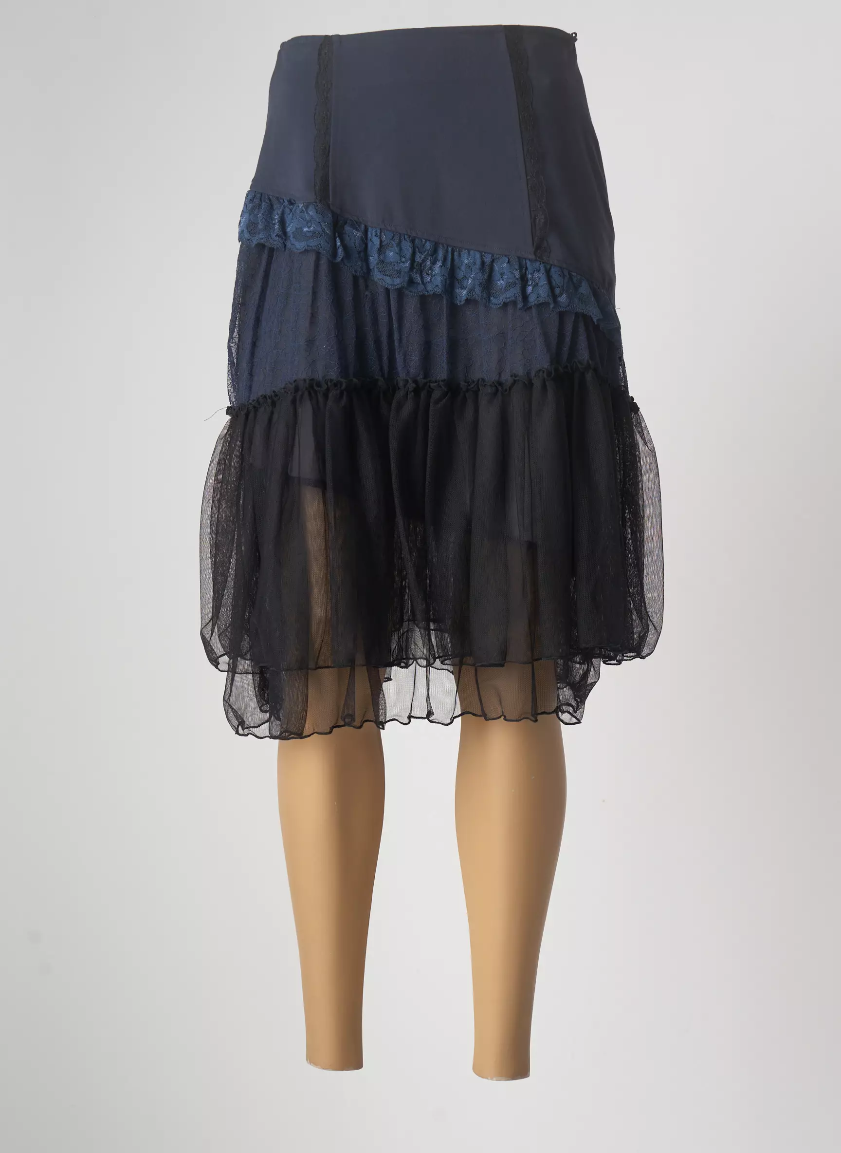Enjoy Jupes Mi Longues Femme couleur bleu
