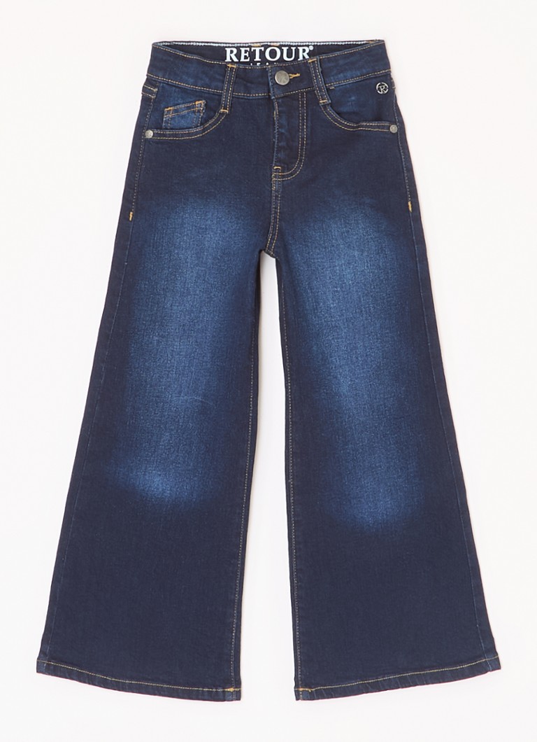 Retour Jeans Celeste leveälahkeiset farkut tummalla pesulla