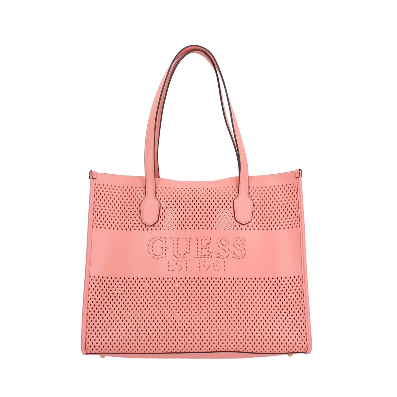 GUESS Handtaschen lila/pink KATEY PERF TOTE