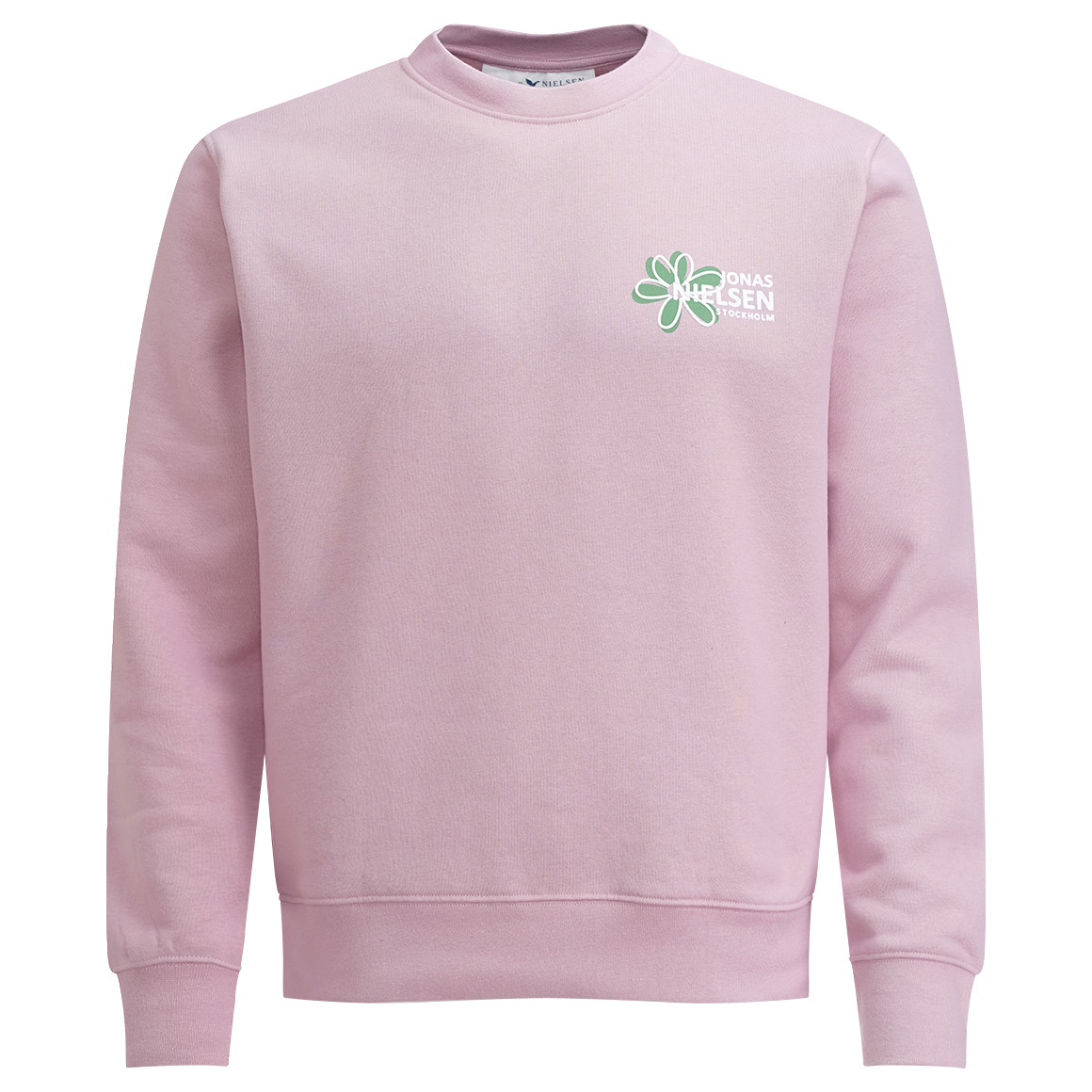 Herren Sweatshirt mit gummiertem Print
