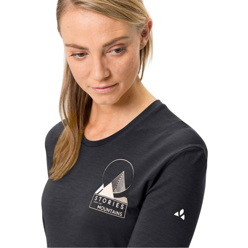 VAUDE Women's Monviso Wool LS T-Shirt T-Shirt Damen