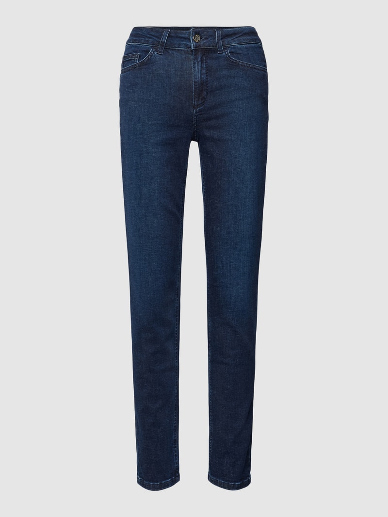 Jeans im 5-Pocket-Design Modell 'DEVINE' in dunkelblau