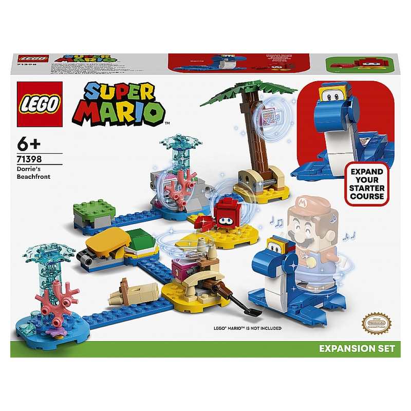 71398 Ensemble d'extension Le bord de mer de Dorrie LEGO Super Mario