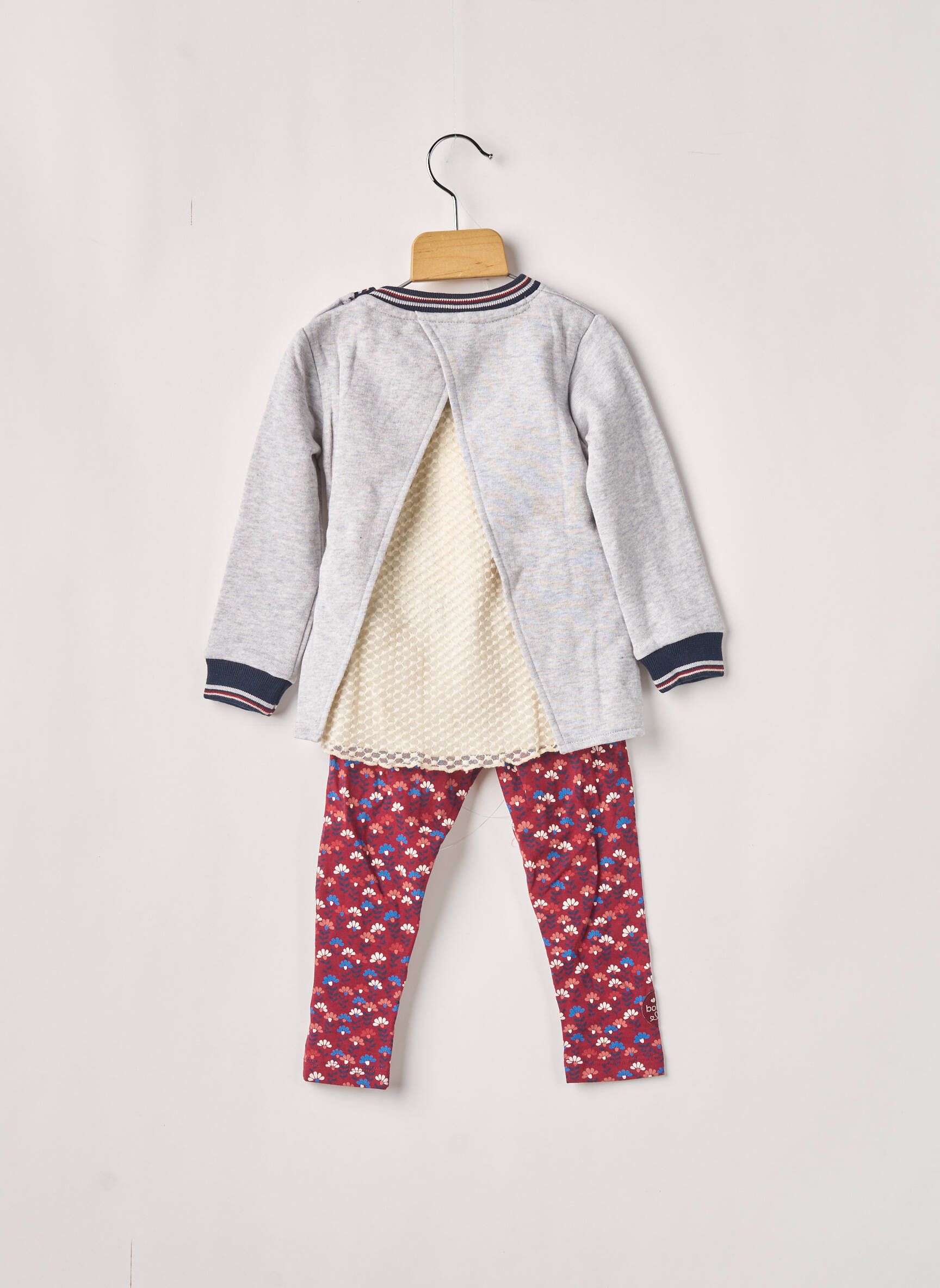 Boboli Ensembles Pantalon Fille couleur gris