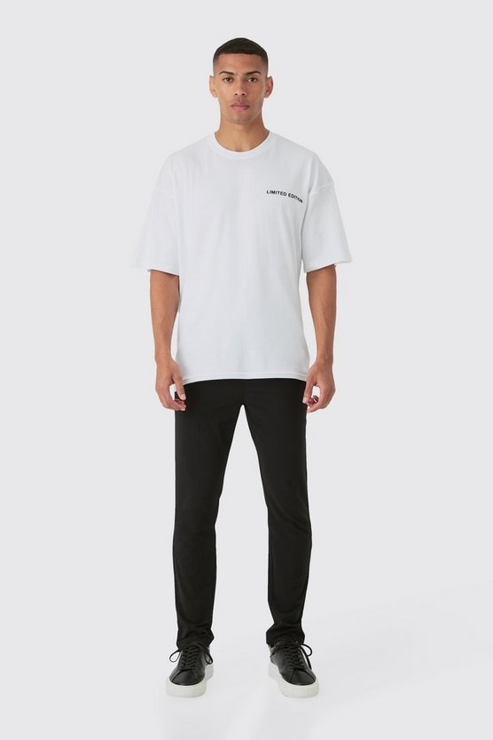 Slim-Fit Stretch-Hose mit elastischem Bund