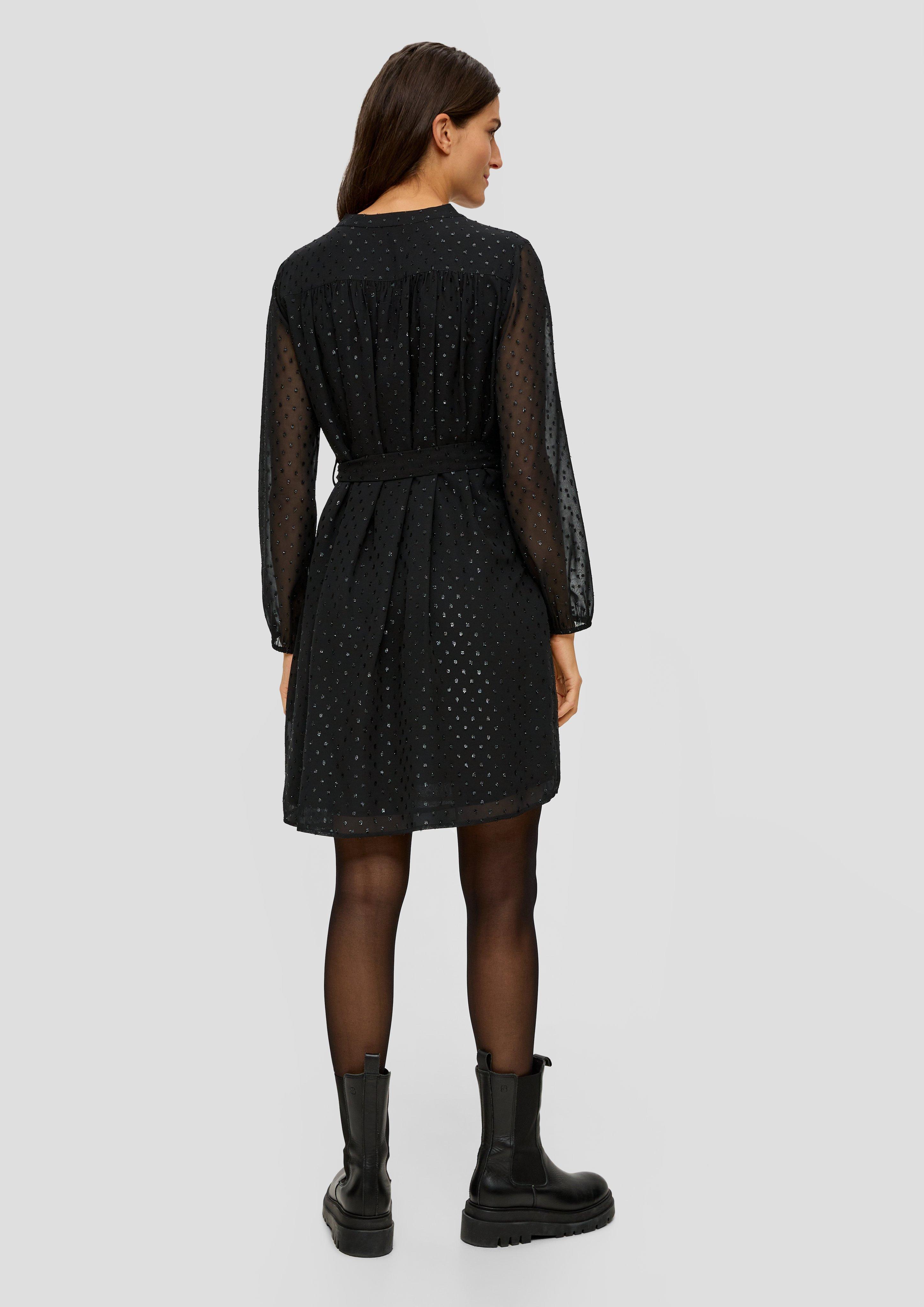 Kurzes Kleid aus Chiffon  2139212-9999