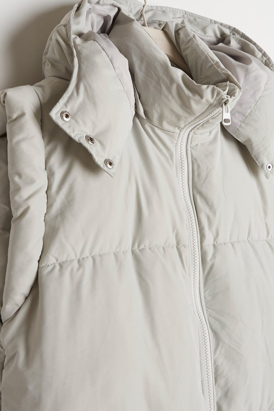 Cilla long puffer vest