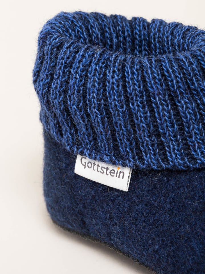 Gottstein Hausschuh Alpine Boot FE in blau günstig kaufen