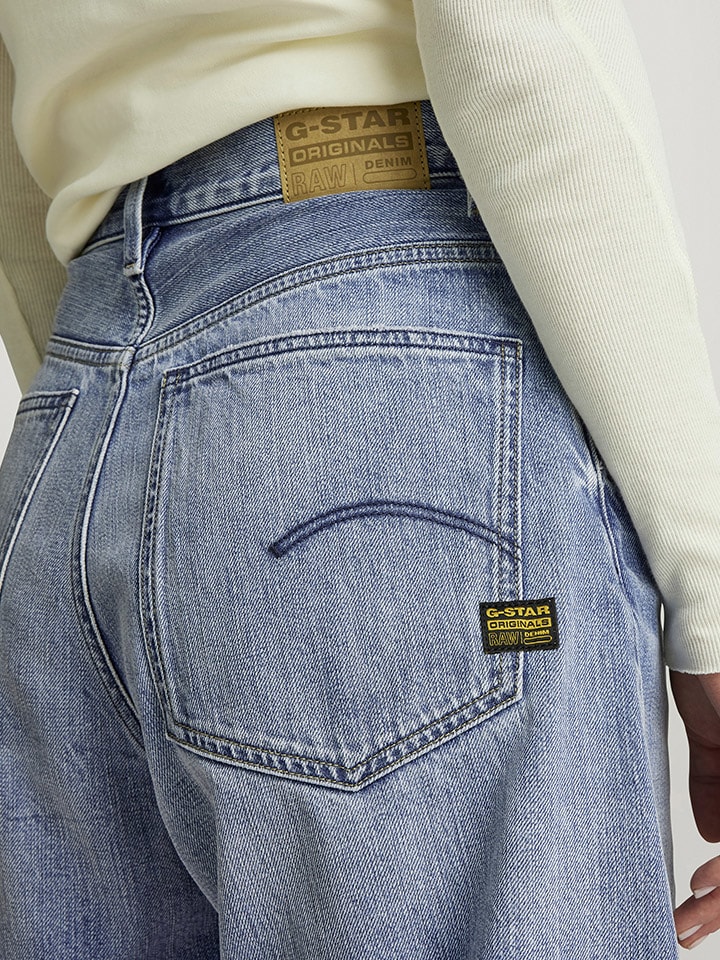 G-Star Jeans-Shorts in Hellblau günstig kaufen