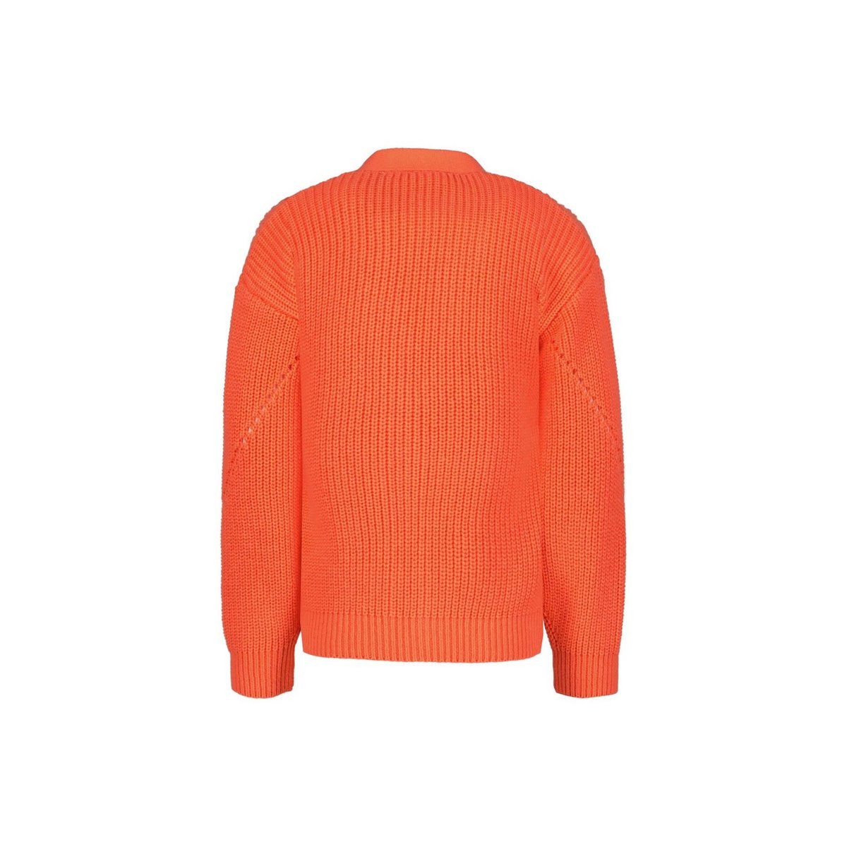 Garcia Strickjacke orange passform textil (1-tlg)