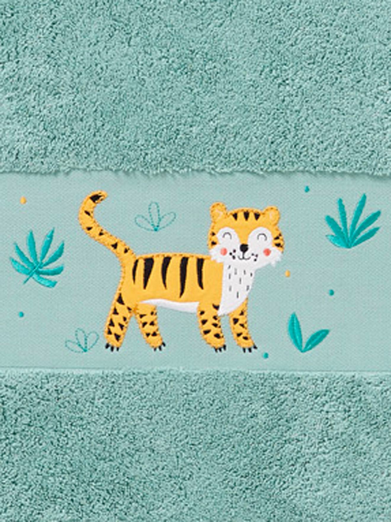 Serviette de bain Tigre vert