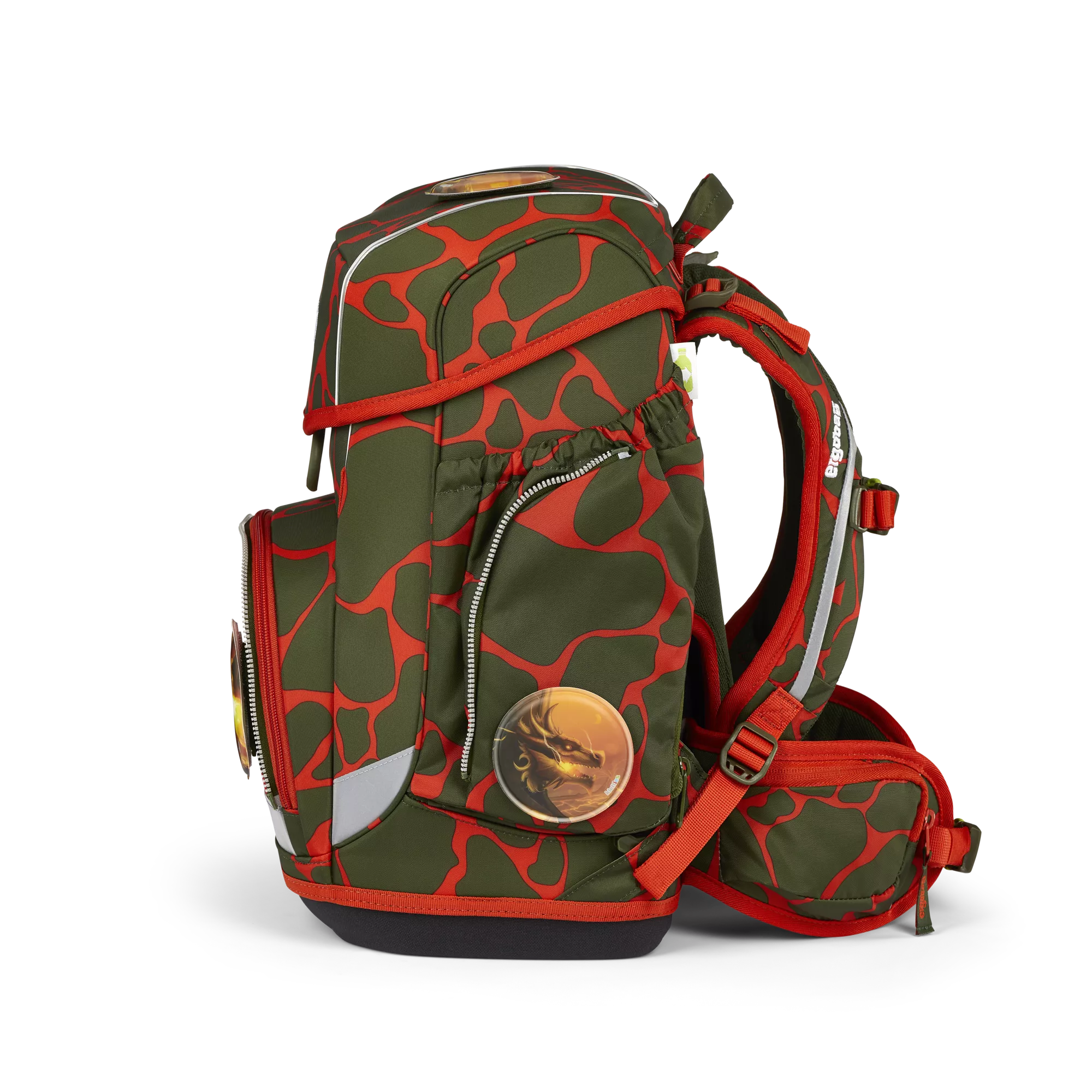 ergobag Schulranzen Set Feuerspeibär