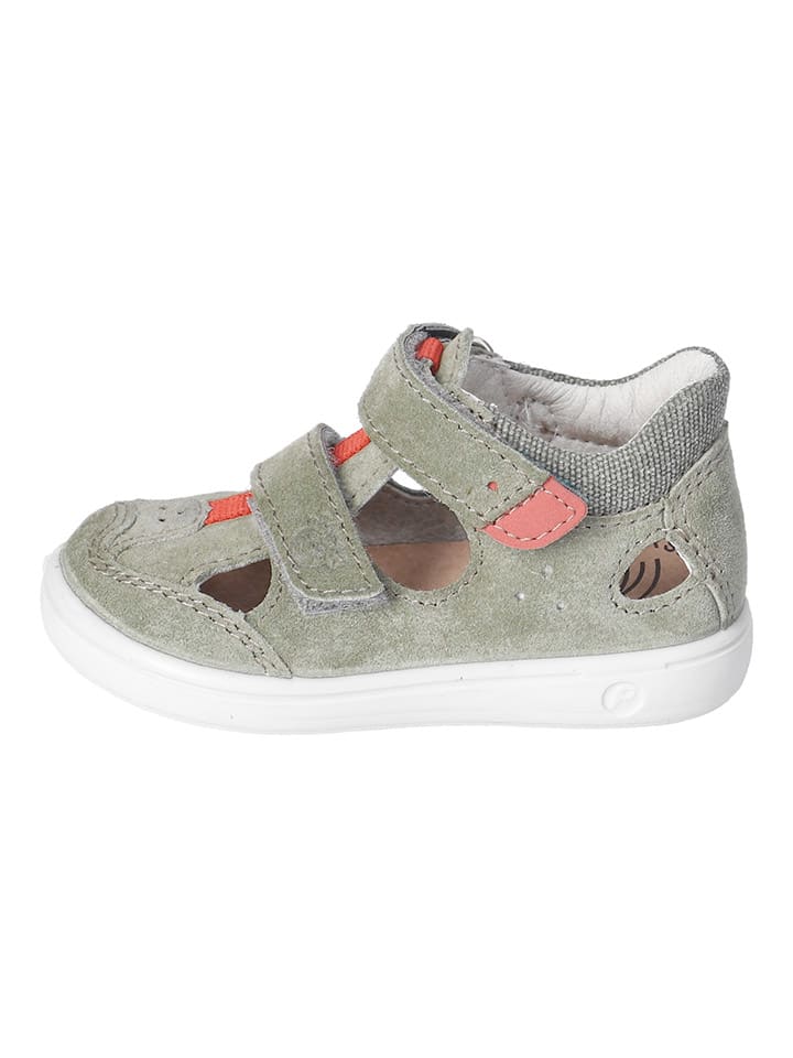 PEPINO Leder-Halbsandalen in Grau günstig kaufen