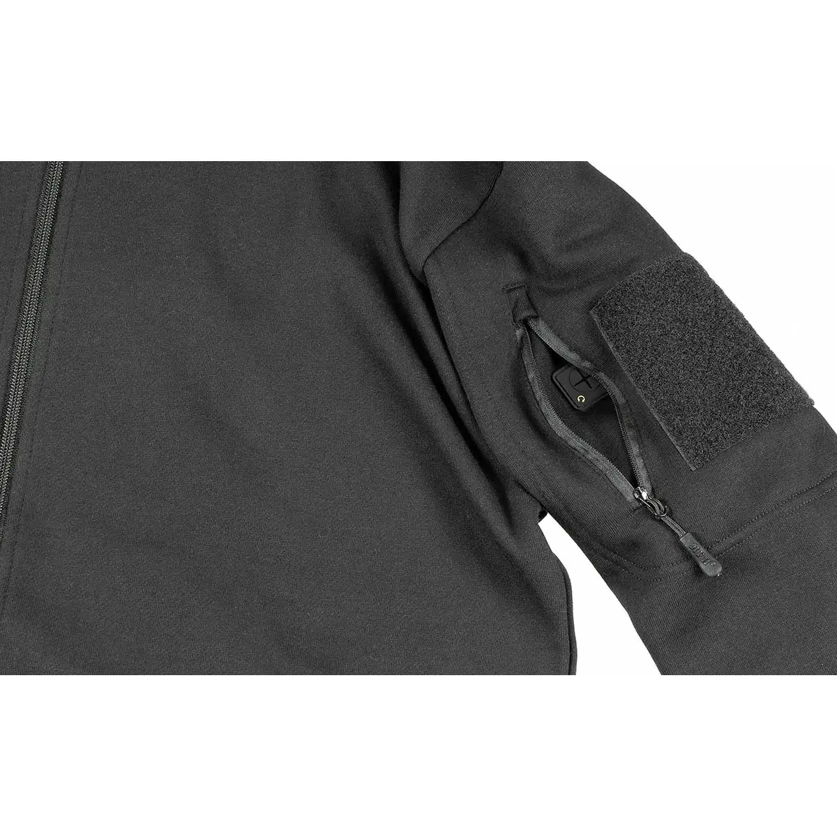 Sweatjacke Tactical schwarz