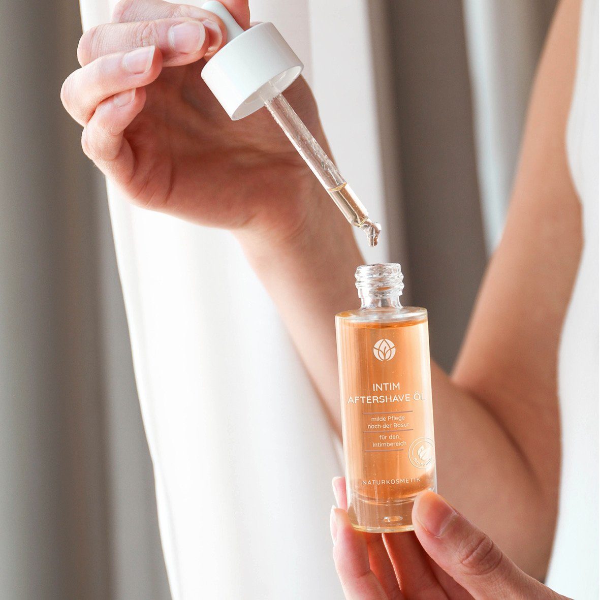 MYLILY After Shave Lotion Intim Aftershave Öl mit Bio-Kamille, 1-tlg.