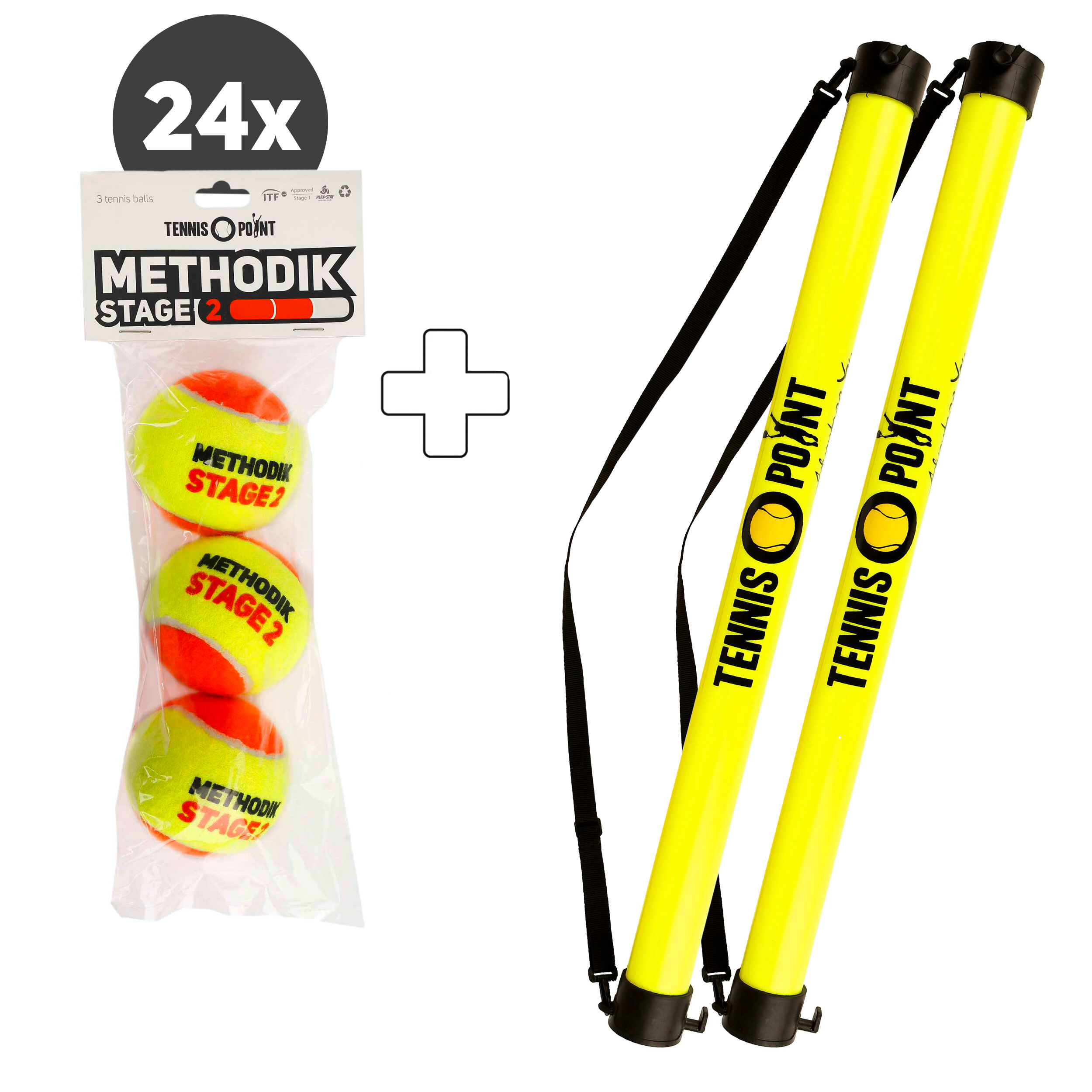 (Stage 2) 24x 3er Beutel Plus Ballsammelröhre