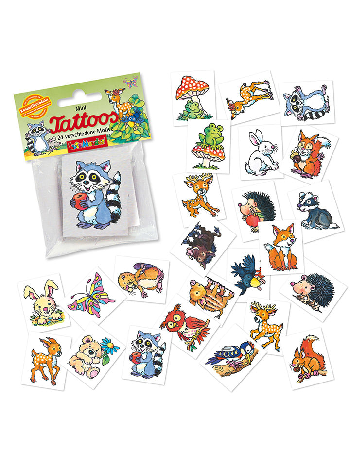 Lutz Mauder Temporäre Mini-Tattoos  