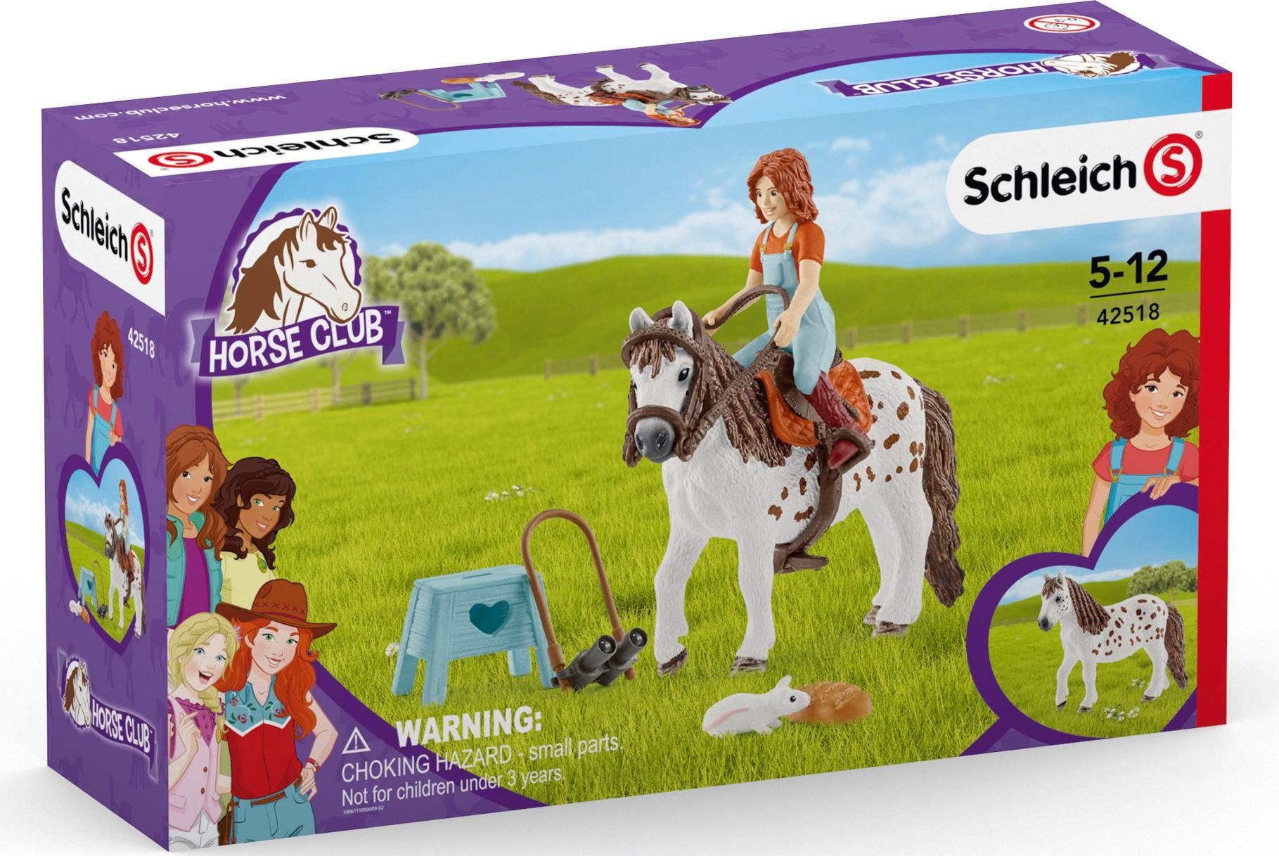 Schleich® Spielfigur HORSE CLUB Mia & Spotty (42518)