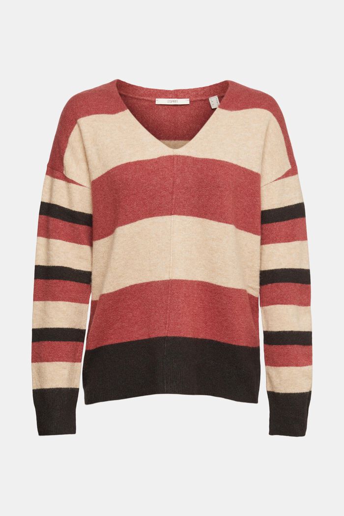 Mit Wolle: flauschiger Pullover