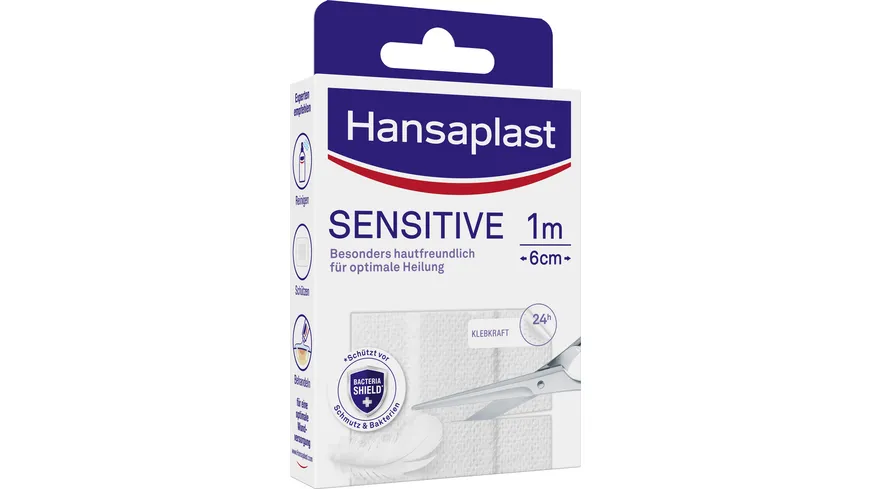 Hansaplast Sensitive Pflaster 1 m
