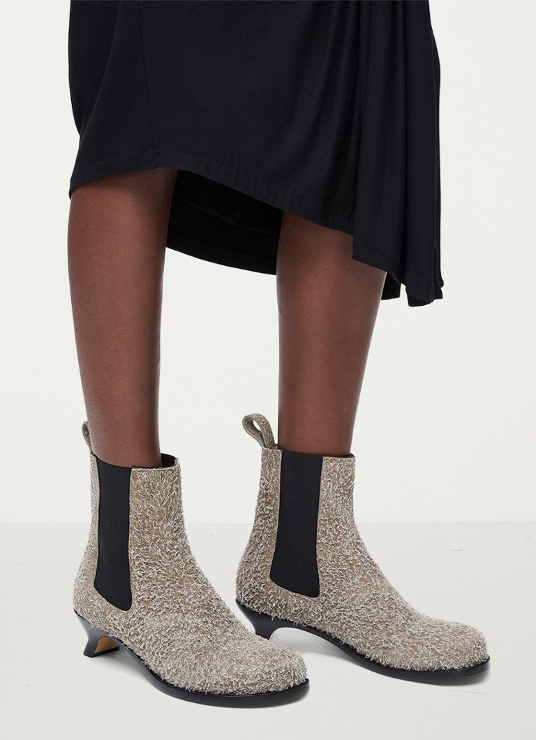 LOEWE  Campo chelsea boot van kalfssuède