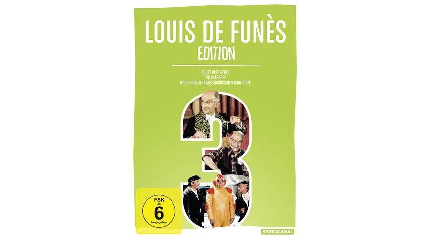Louis de Funes Edition 3  [3 DVDs]