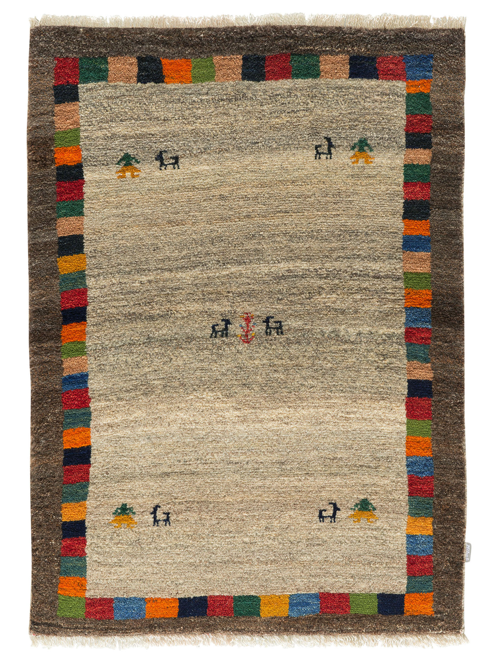 Persischer Gabbeh ca. 85 x 120 cm, Unikat / Einzelstück