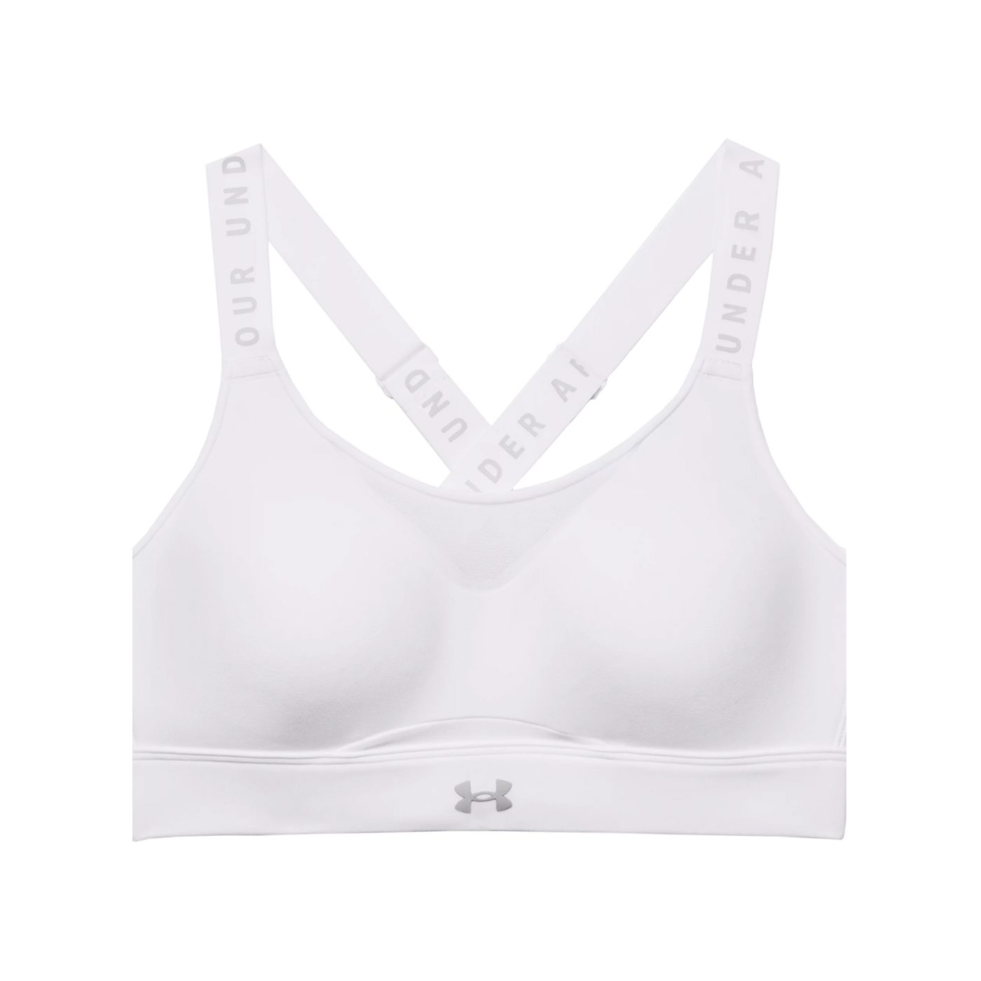 Under Armour High Sport-BH Damen Weiss F100