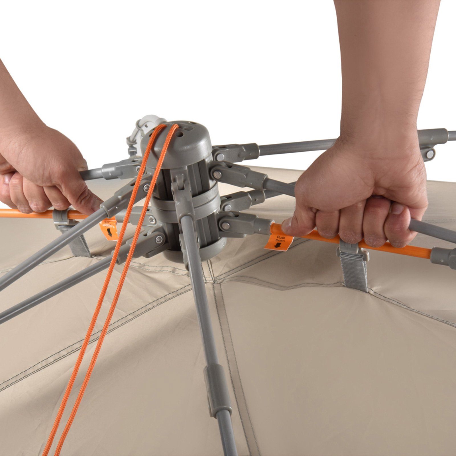 Terra Nation Strandmuschel Strandmuschel Kau Kohu XL Automatik, Sekunden Zelt UPF50+ Recycelt