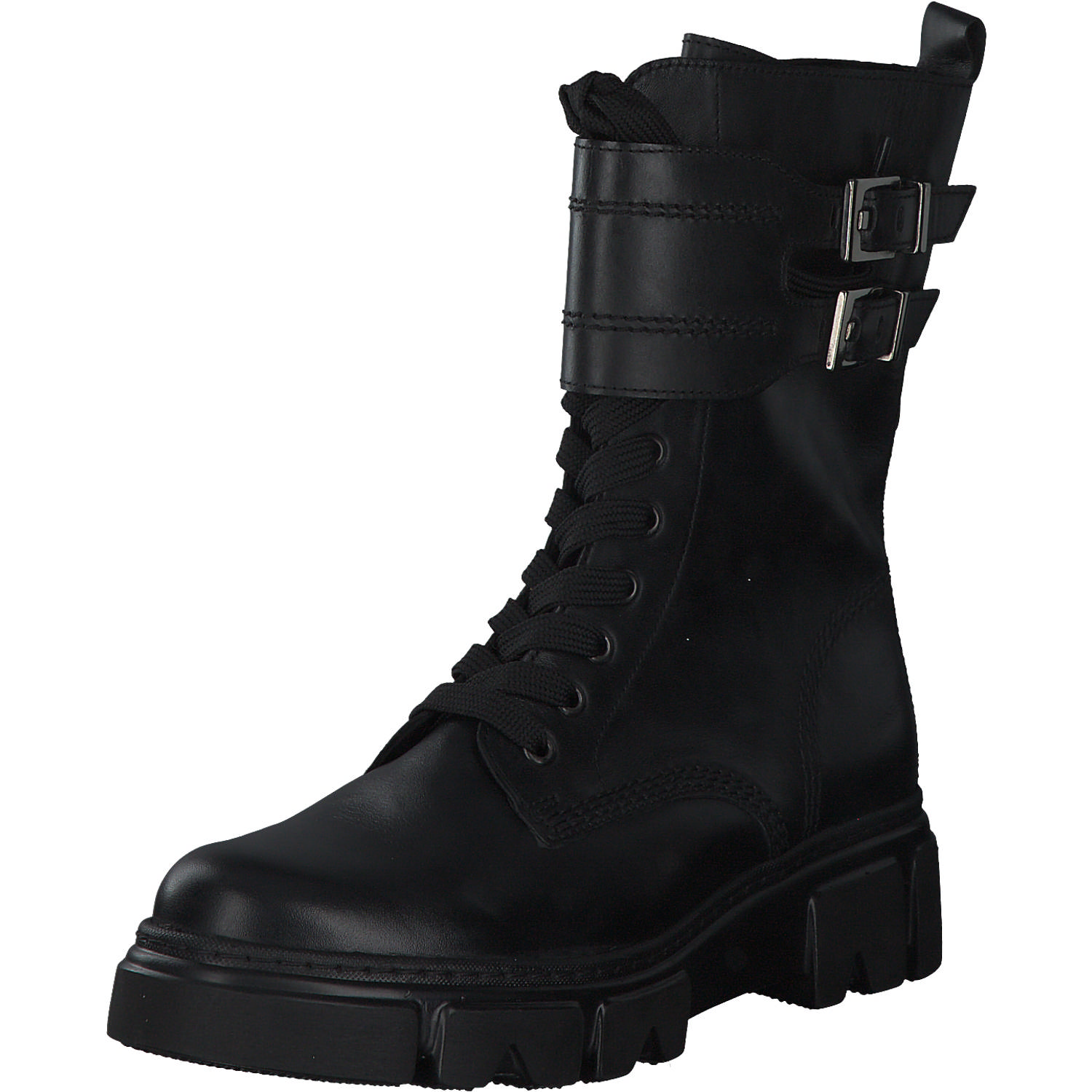 Gabor 91.734, Schnürstiefeletten, Damen, Schwarz