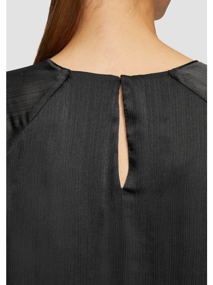 s.Oliver BLACK LABEL Bluse langarm in Schwarz günstig kaufen