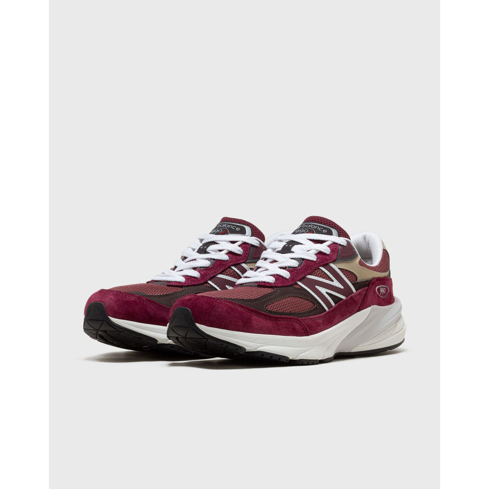 New Balance 990v6 Burgundy - Made in USA U990BT6 / rot