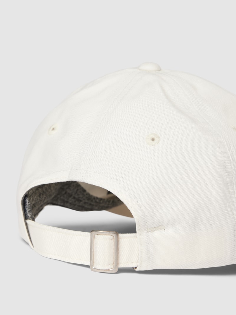 Basecap mit verstellbarem Verschluss Modell 'Norm' in offwhite