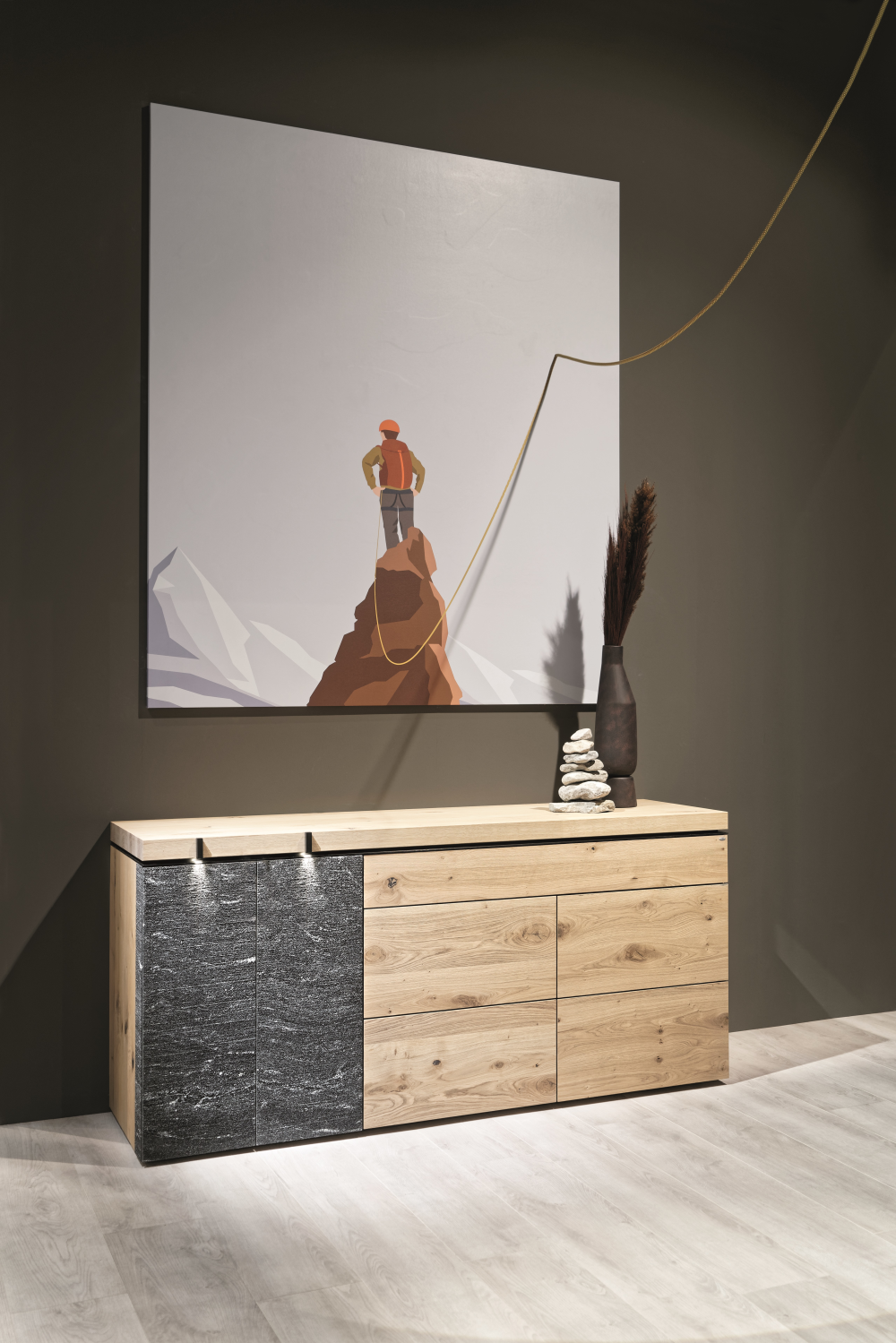 Sideboard 4-türig Vrock living