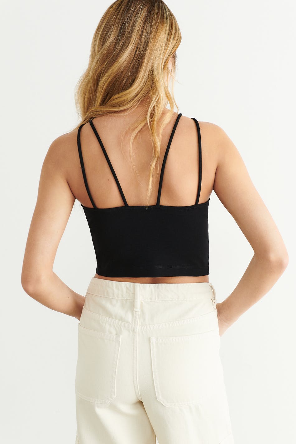 Y mid waist top