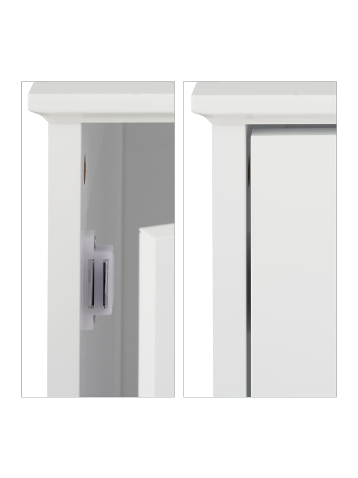 relaxdays Katzenschrank in Weiß - (B)48 x (H)52 x (T)53 günstig kaufen onesize