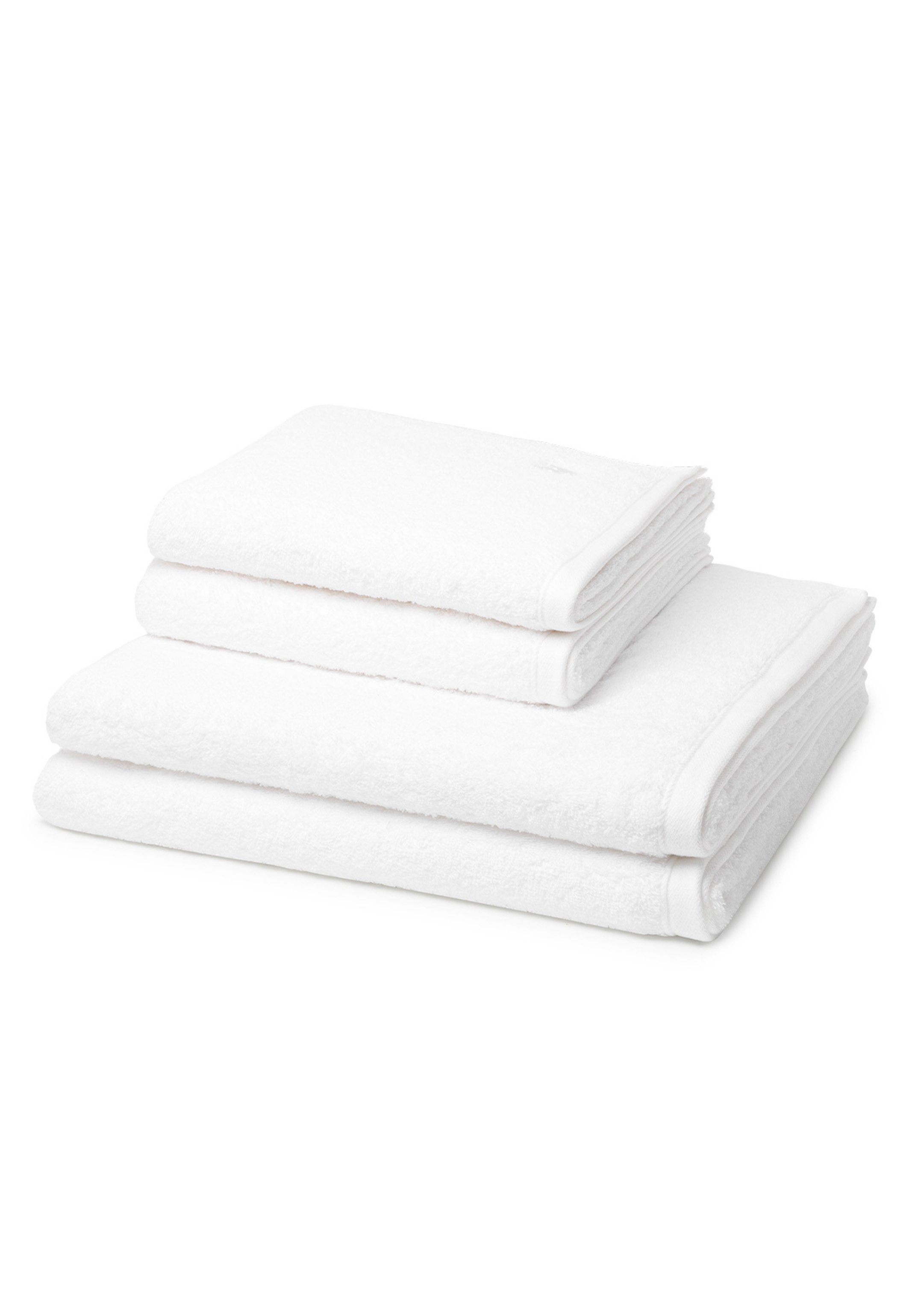 ROSS Handtuch Set Vita, Walkfrottee, (Spar-Set, 4-tlg), 2 X Handtuch 2 X Duschtuch - im Set - Baumwolle - Weich und saugstark